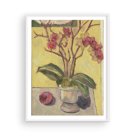 Orchid with Plum