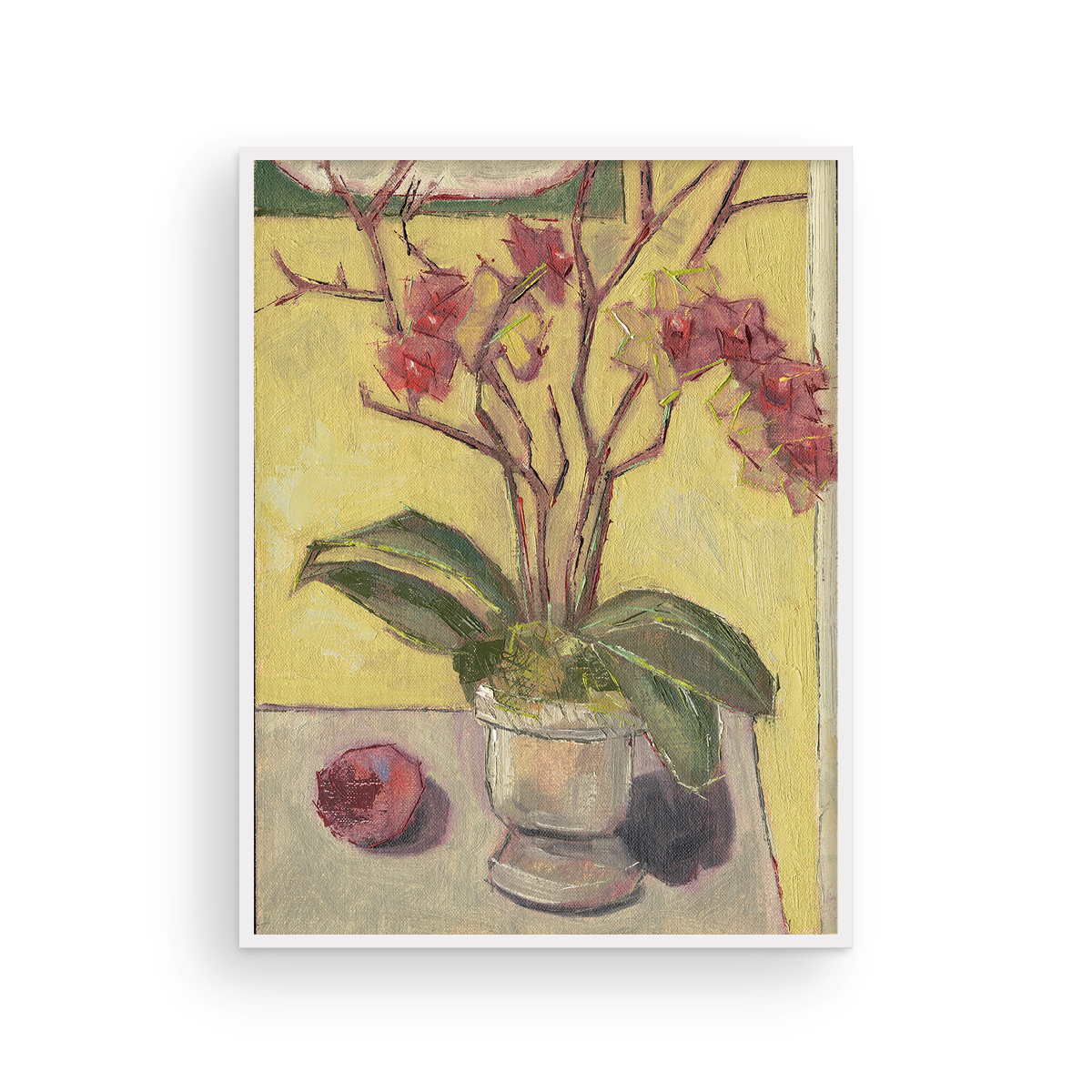 Orchid with Plum