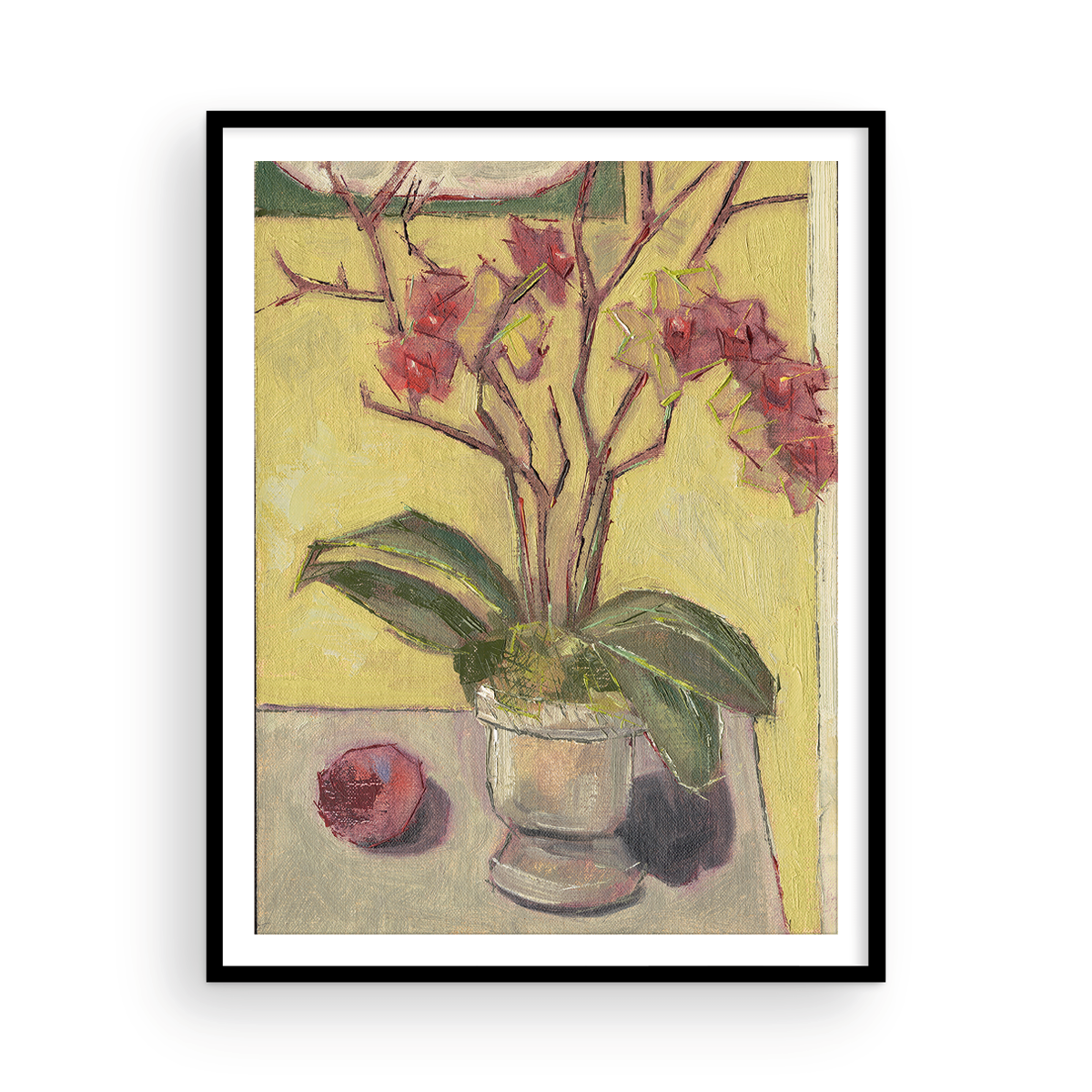 Orchid with Plum