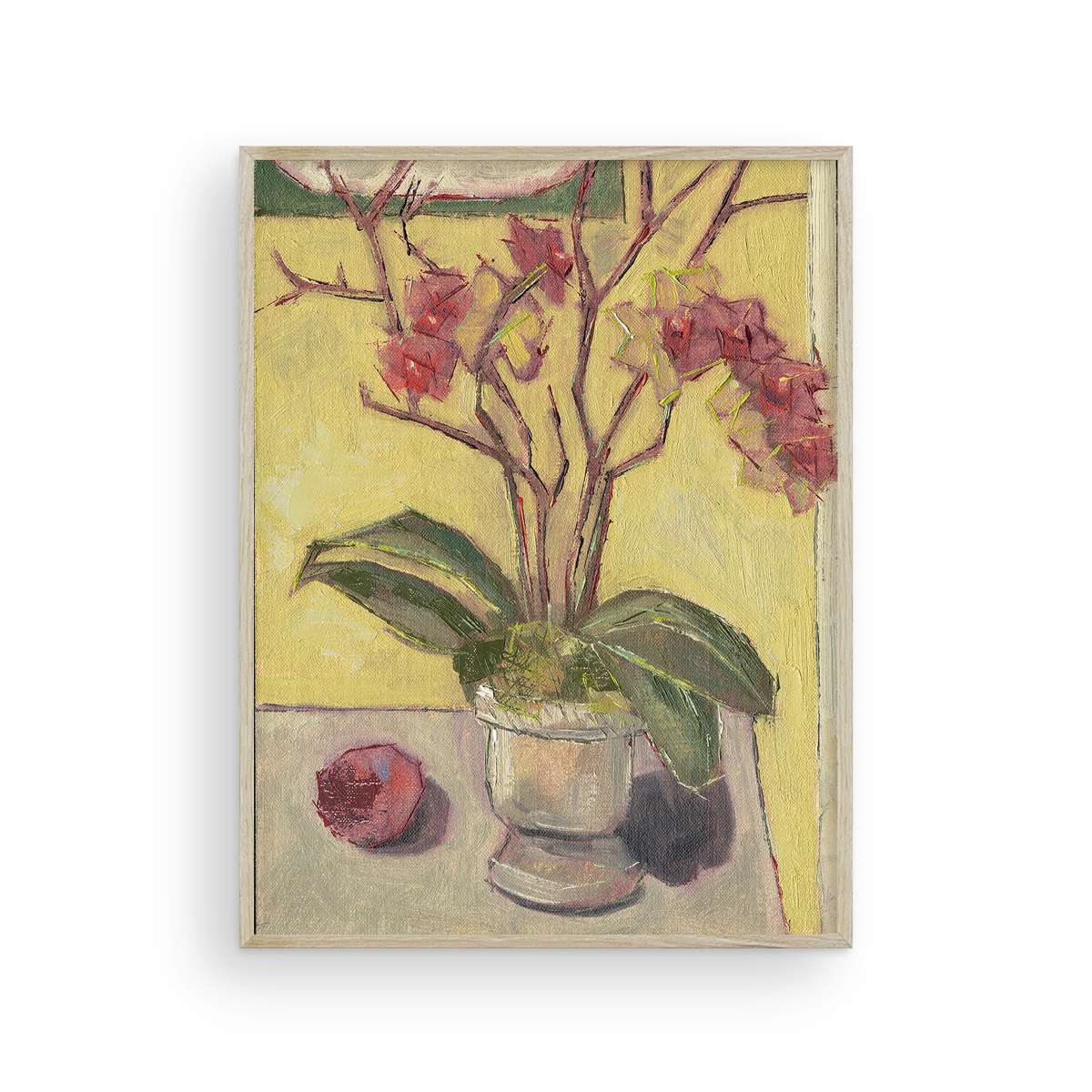 Orchid with Plum